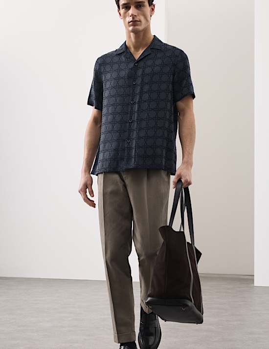 Geometric Print Shirt