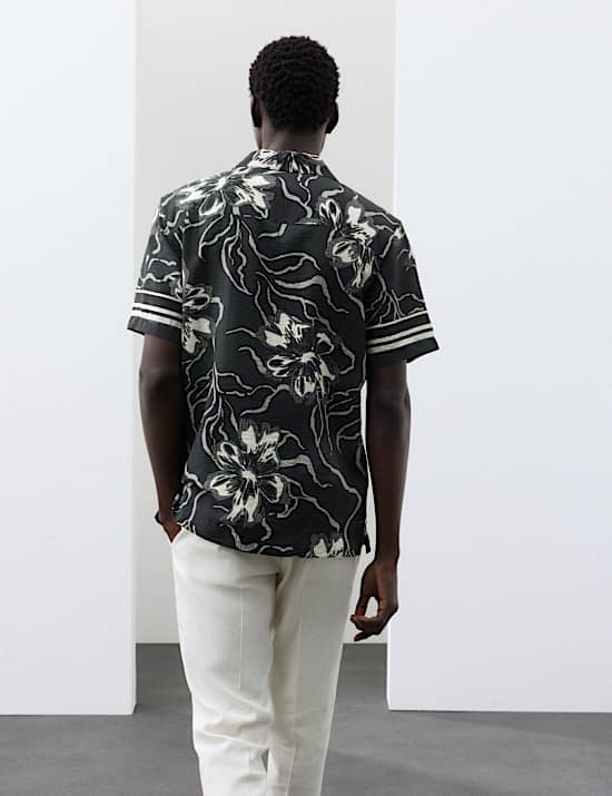 Floral Short Sleeve Shirt