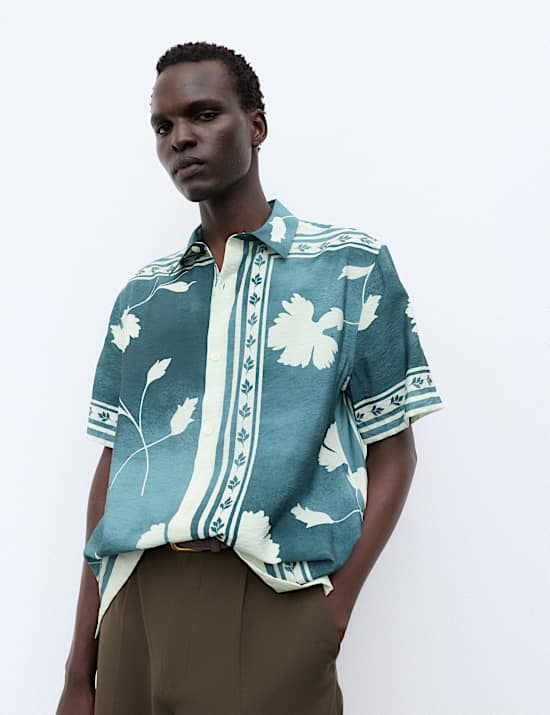 Floral Short Sleeve Shirt