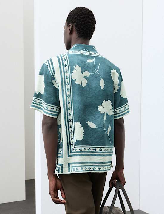 Floral Short Sleeve Shirt