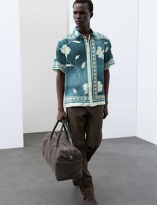 Floral Short Sleeve Shirt