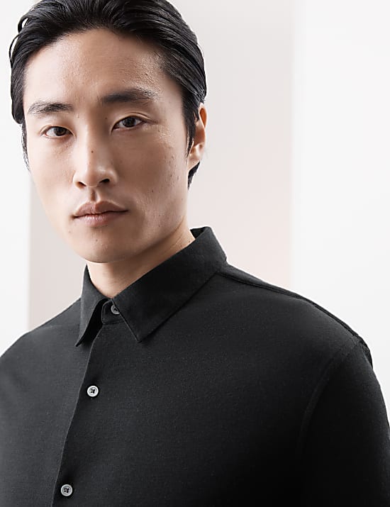 Pure Merino Wool Shirt