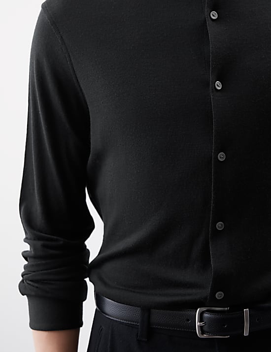 Pure Merino Wool Shirt
