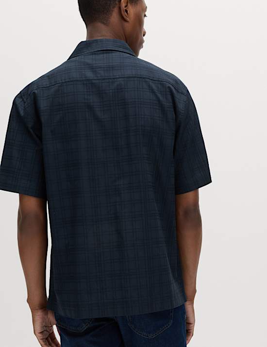 Regular Fit Pure Cotton Short Sleeve Shirt