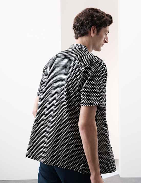 Regular Fit Pure Cotton Short Sleeve Shirt