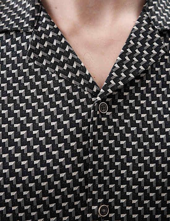 Regular Fit Pure Cotton Short Sleeve Shirt