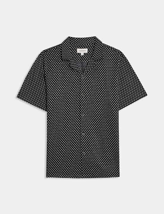 Regular Fit Pure Cotton Short Sleeve Shirt