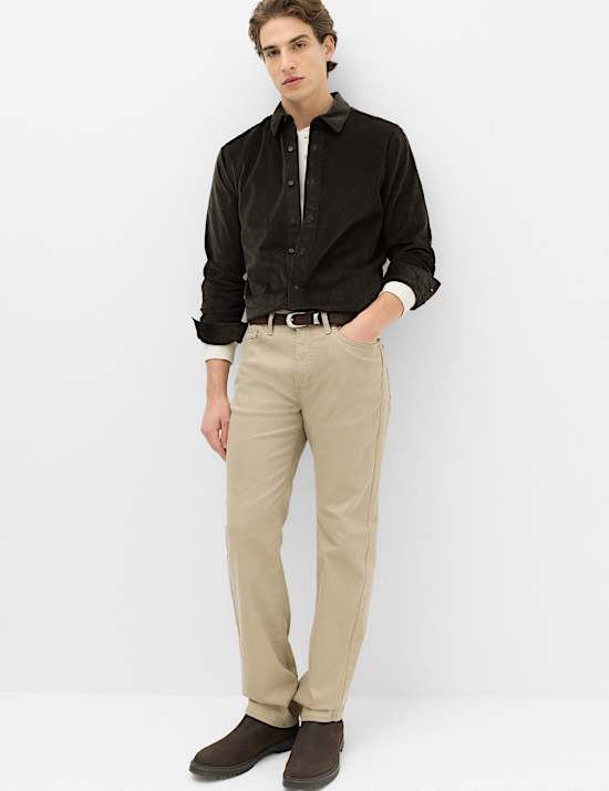 Pure Cotton Fine Corduroy Shirt