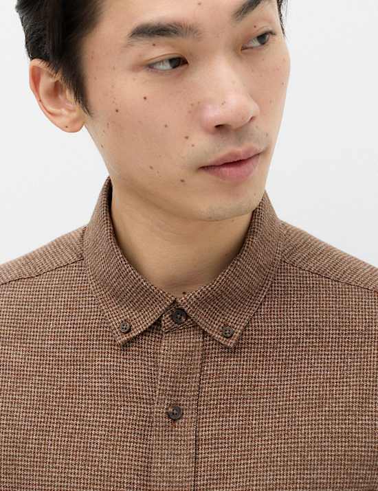 Pure Cotton Flannel Shirt