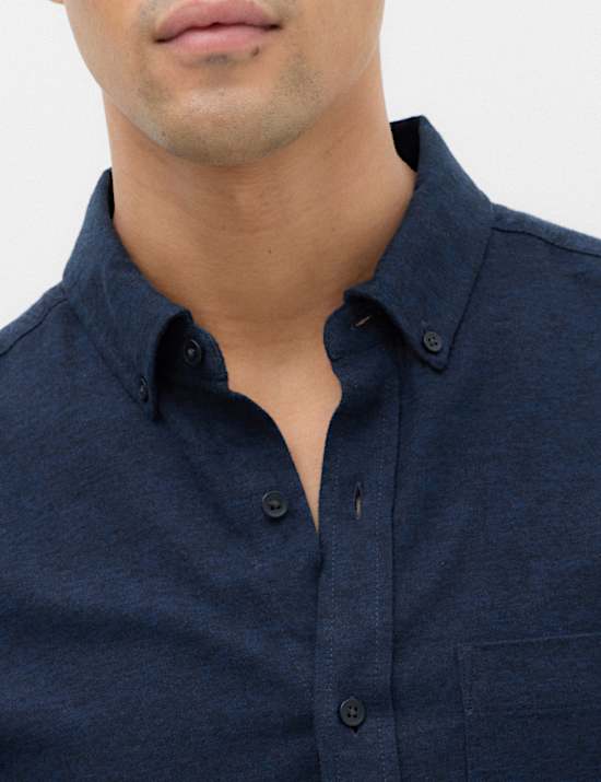 Pure Cotton Flannel Shirt