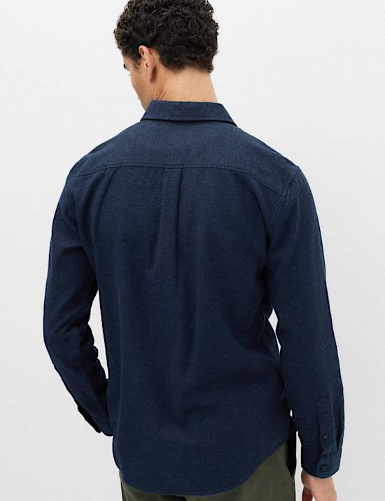 Pure Cotton Flannel Shirt