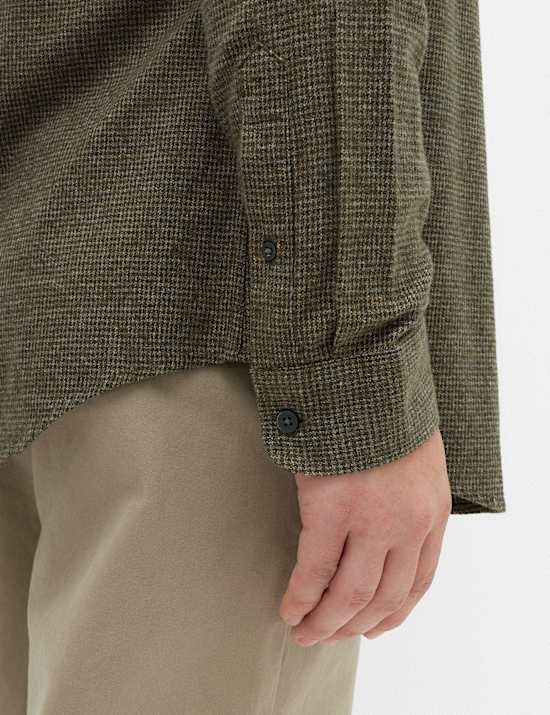 Pure Cotton Flannel Shirt