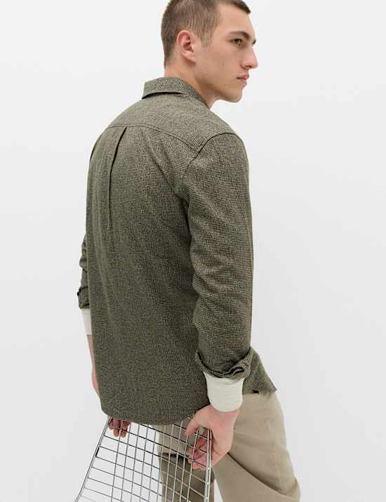 Pure Cotton Flannel Shirt