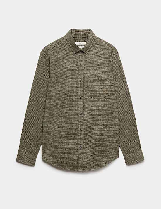 Pure Cotton Flannel Shirt