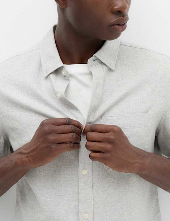 Pure Cotton Flannel Shirt