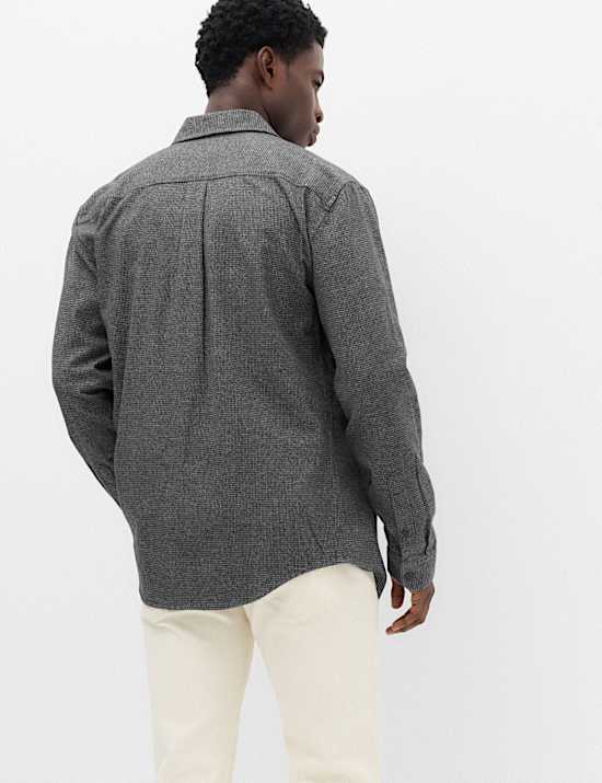 Pure Cotton Flannel Shirt