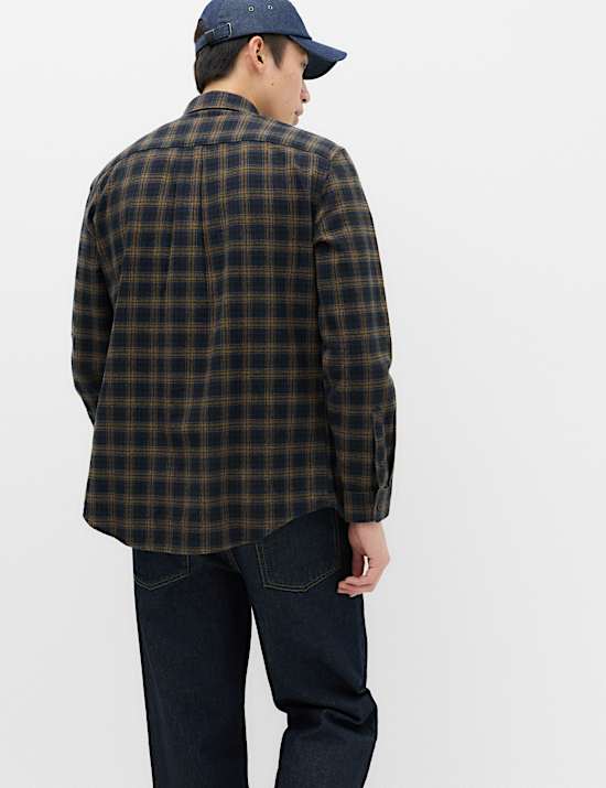 Pure Cotton Flannel Shirt
