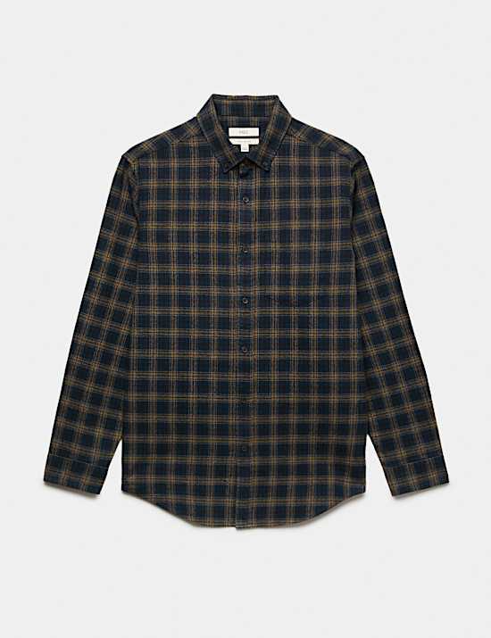 Pure Cotton Flannel Shirt