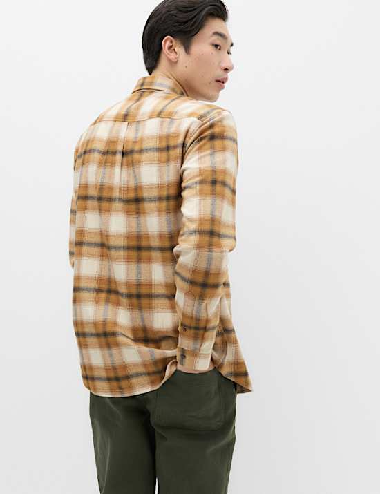Pure Cotton Flannel Shirt