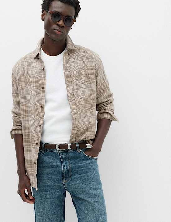 Chemise en flanelle 100 % coton