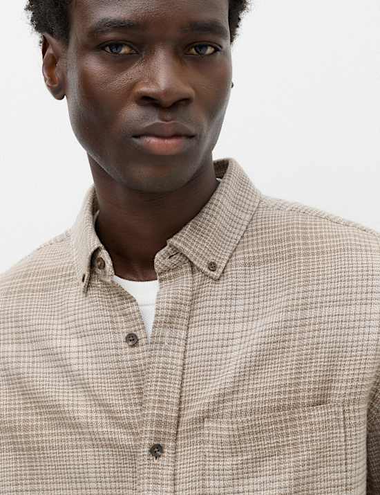 Chemise en flanelle 100 % coton