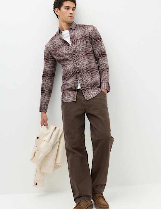Pure Cotton Flannel Shirt