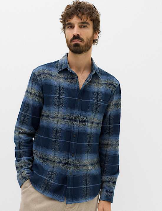 Pure Cotton Grindle Flannel Shirt