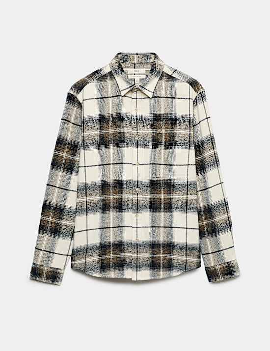 Pure Cotton Grindle Flannel Shirt