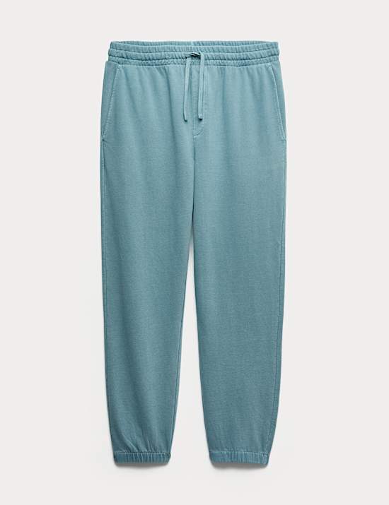 Garment Dyed Pure Cotton Joggers