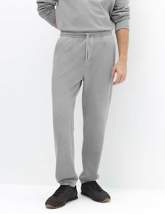 Garment Dyed Pure Cotton Joggers