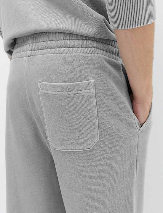 Garment Dyed Pure Cotton Joggers