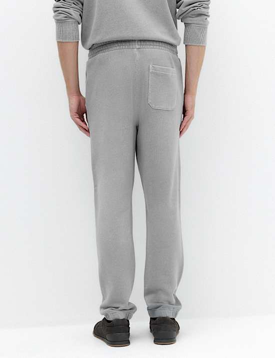Garment Dyed Pure Cotton Joggers