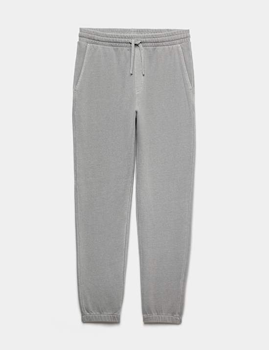 Garment Dyed Pure Cotton Joggers