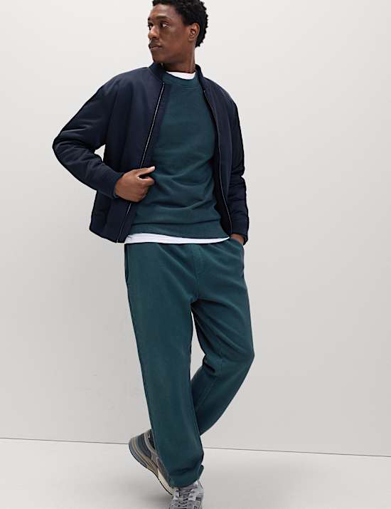 Garment Dyed Pure Cotton Joggers