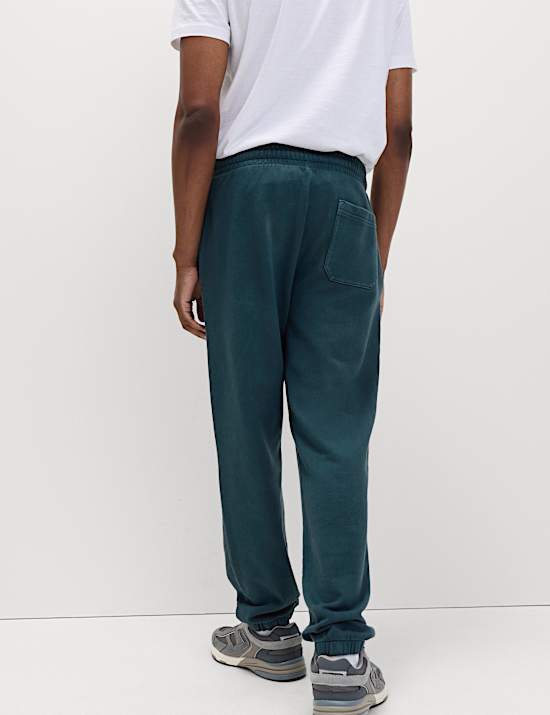 Garment Dyed Pure Cotton Joggers