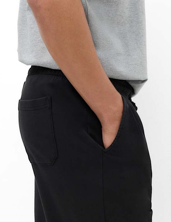 Garment Dyed Pure Cotton Joggers