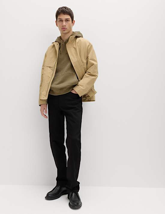 Pure Cotton Garment Dyed Hoodie