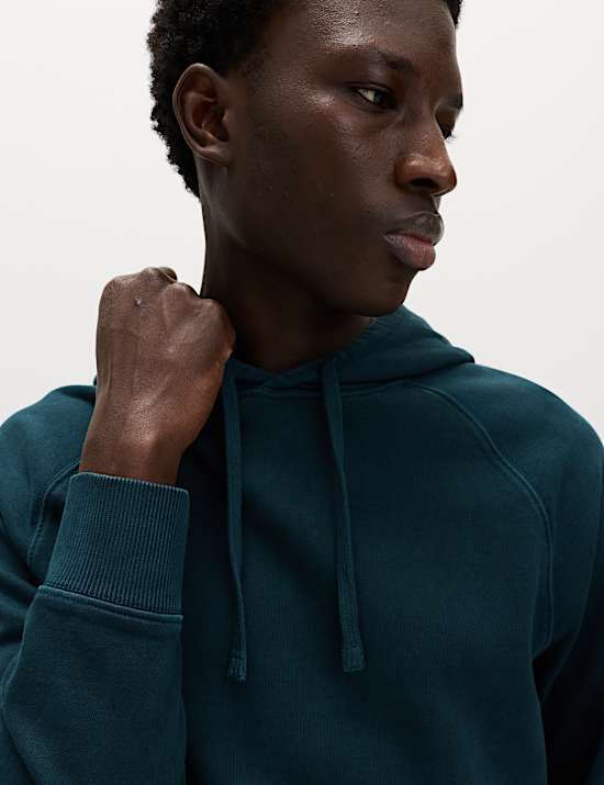 קפוצ'ון מכותנה טהורה בצביעת גרמנט