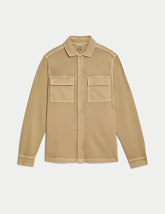 Pure Cotton Overshirt