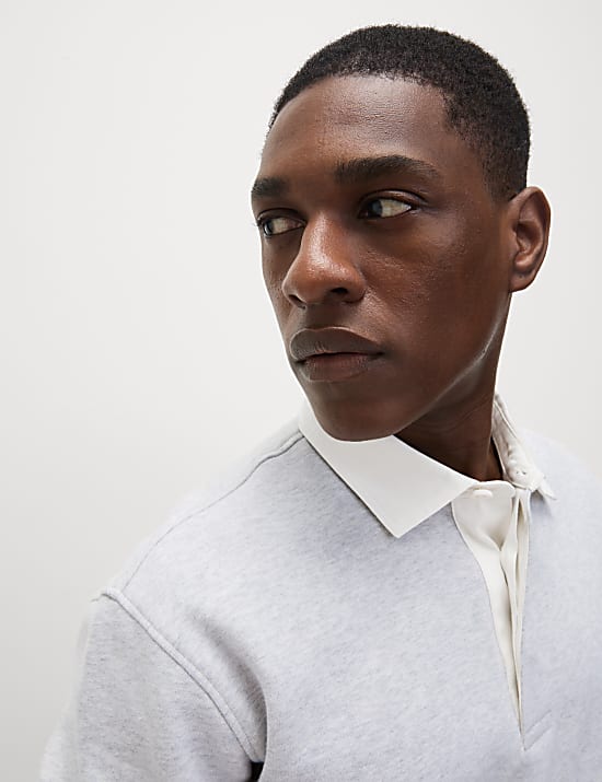 Μπλούζα ράγκμπι από 100% βαμβάκι