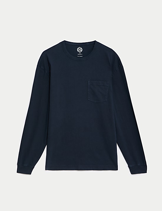 Pure Cotton Long Sleeve T-Shirt