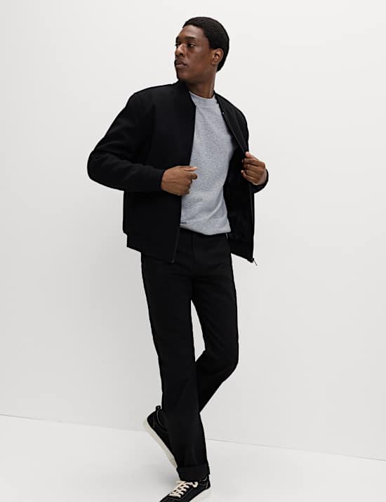 Cotton Rich Crew Neck Sweatshirt