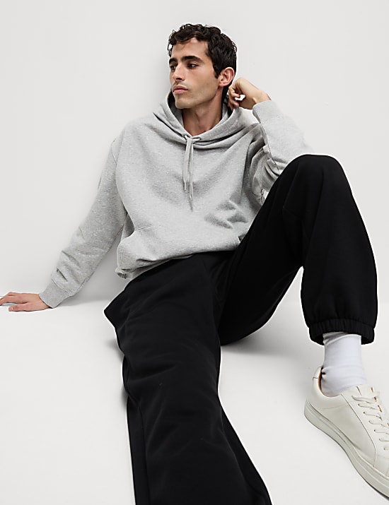 Oversized Cotton Rich Hoodie