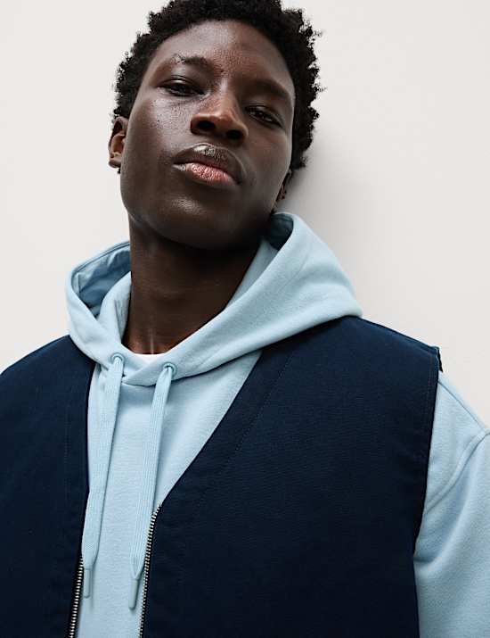 Oversized Cotton Rich Hoodie