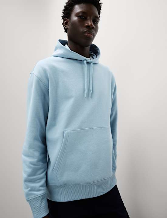 Oversized Cotton Rich Hoodie