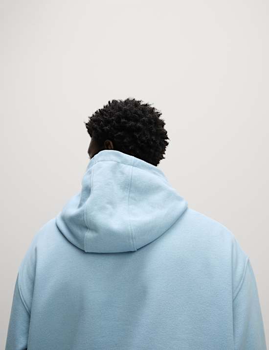 Oversized Cotton Rich Hoodie