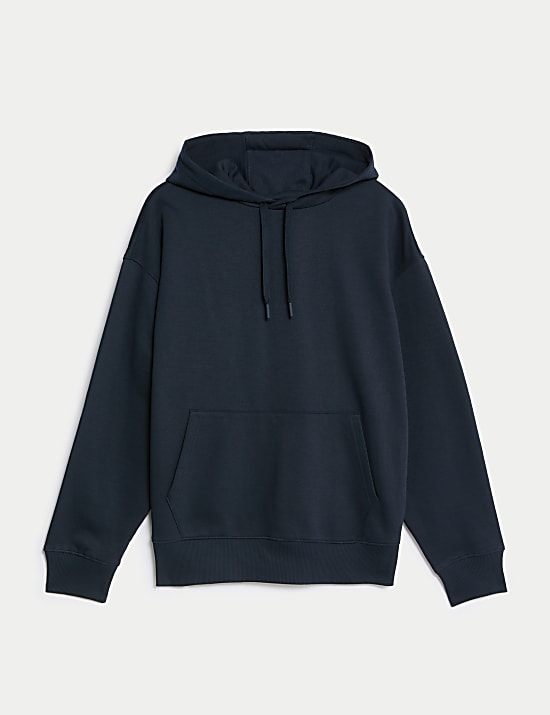 Hoodie in Übergröße mit hohem Baumwollanteil