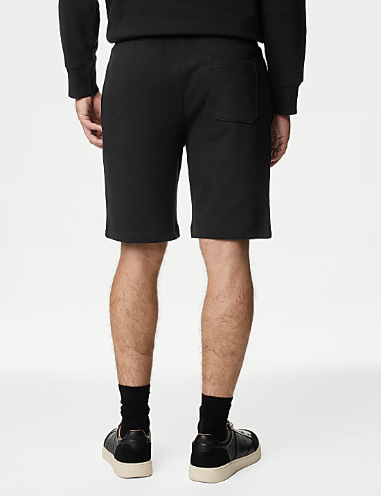 Cotton Rich Oversized Jersey Shorts