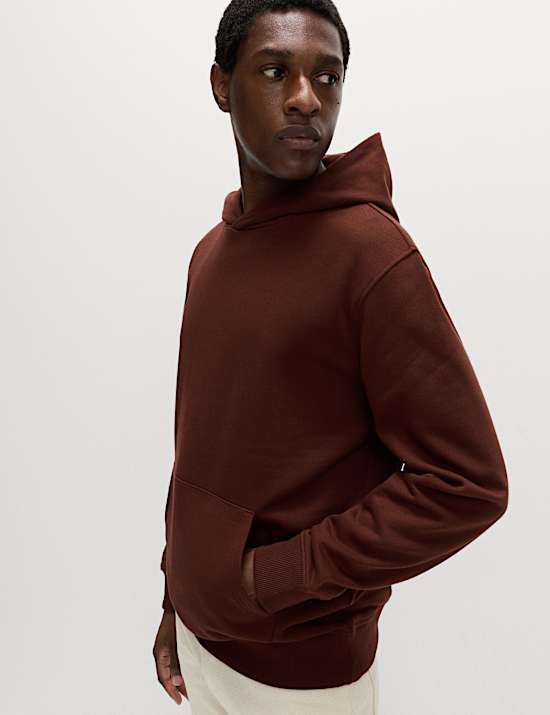 Sudadera con capucha de algodón