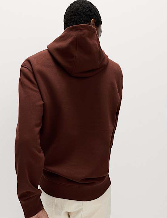 Sudadera con capucha de algodón